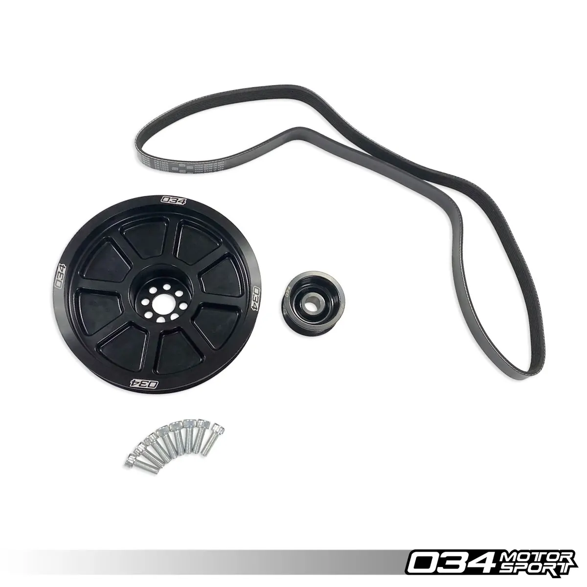 Dual Pulley Kit, 190mm, Audi B8 8.5 S4/S5/Q5/SQ5, C7 A6/A7, D4 A8 3.0 TFSI