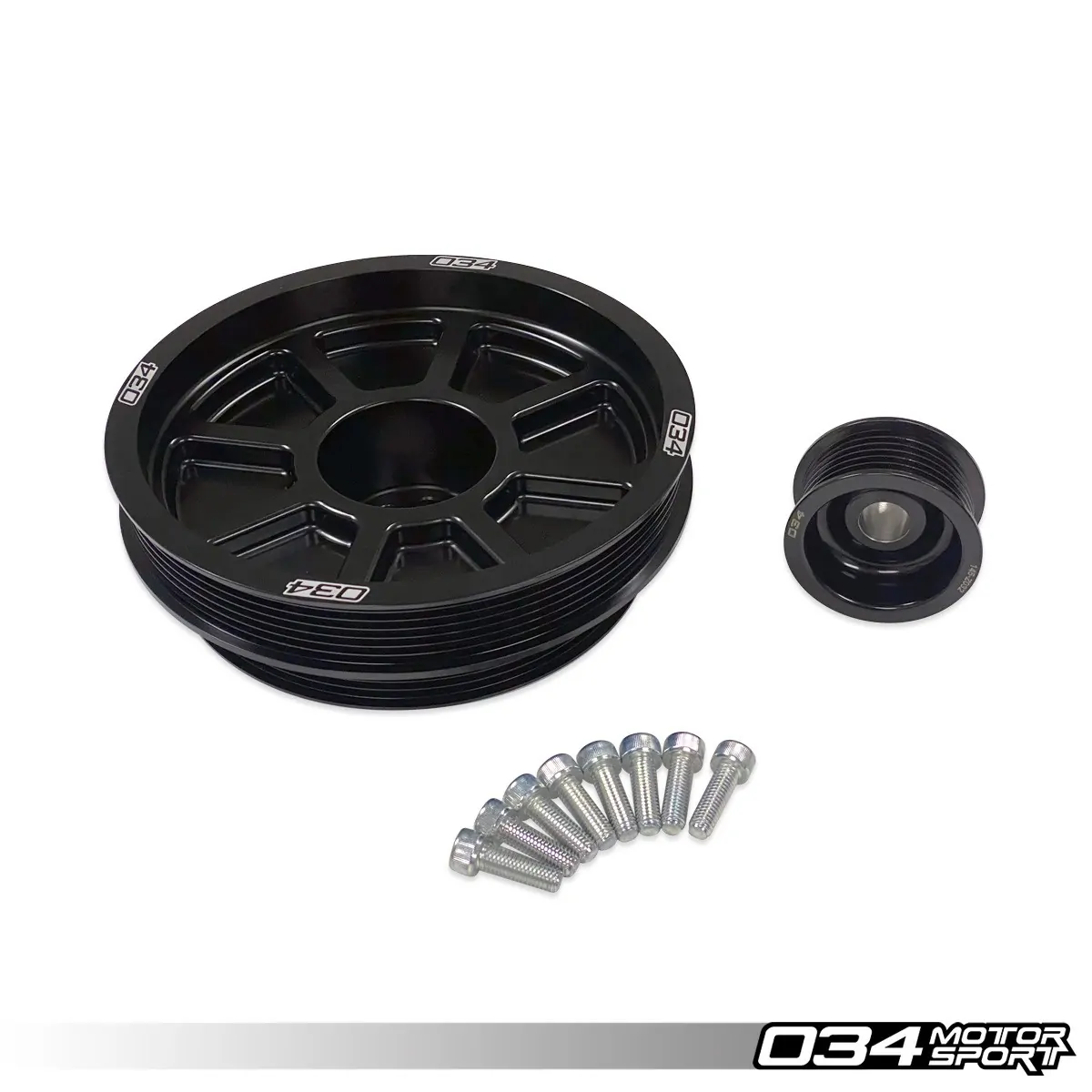 Dual Pulley Kit, 190mm, Audi B8 8.5 S4/S5/Q5/SQ5, C7 A6/A7, D4 A8 3.0 TFSI - Image 2